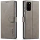 Samsung Galaxy S20 Plus Retro Book Case Portemonnee Hoesje Grijs afbeelding 4