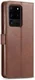 Samsung Galaxy S20 Ultra Retro Book Case Portemonnee Hoesje Coffee afbeelding 6
