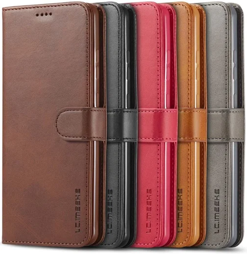 Samsung Galaxy S20 Ultra Retro Book Case Portemonnee Hoesje Coffee afbeelding 15