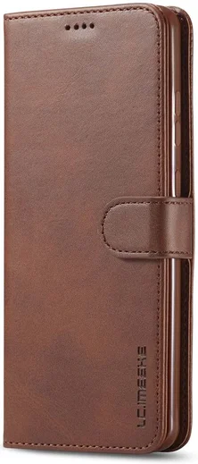 Samsung Galaxy S20 Ultra Retro Book Case Portemonnee Hoesje Coffee afbeelding 1