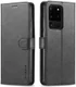 Samsung Galaxy S20 Ultra Retro Book Case Portemonnee Hoesje Zwart afbeelding 4