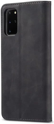 Samsung Galaxy S20 Plus Hoesje Retro Bookcase met Kaarthouder Zwart afbeelding 16