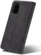 Samsung Galaxy S20 Plus Hoesje Retro Bookcase met Kaarthouder Zwart afbeelding 2