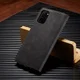 Samsung Galaxy S20 Plus Hoesje Retro Bookcase met Kaarthouder Zwart afbeelding 7