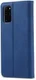 Samsung Galaxy S20 Plus Hoesje Wallet Bookcase Kunstleer Blauw afbeelding 2