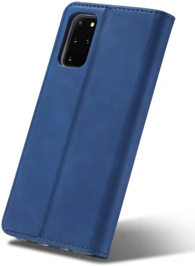 Samsung Galaxy S20 Plus Hoesje Wallet Bookcase Kunstleer Blauw afbeelding 6