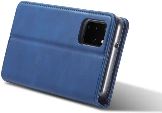 Samsung Galaxy S20 Plus Hoesje Wallet Bookcase Kunstleer Blauw afbeelding 8