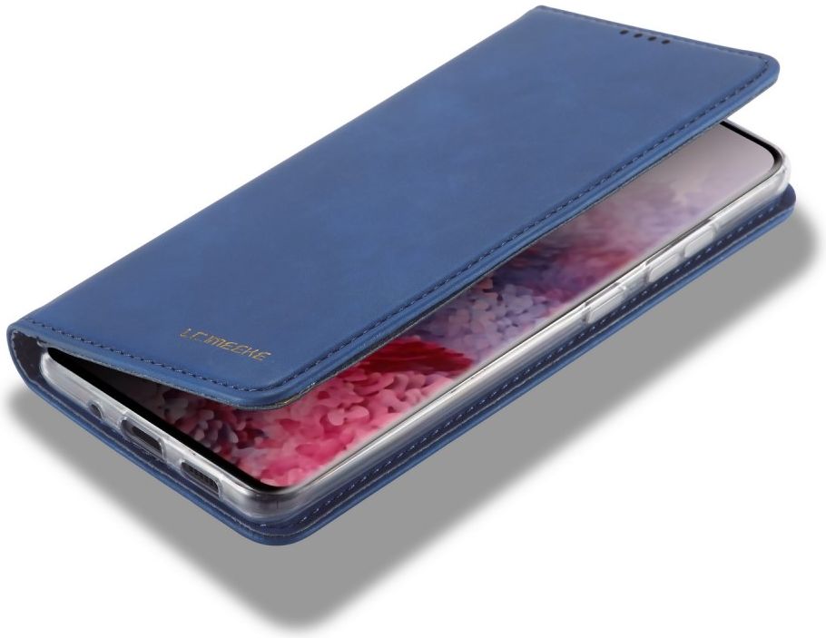 Samsung Galaxy S20 Plus Hoesje Wallet Bookcase Kunstleer Blauw afbeelding 4