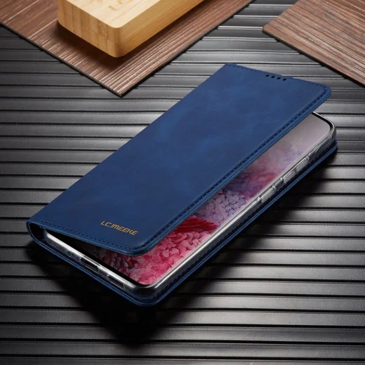 Samsung Galaxy S20 Plus Hoesje Wallet Bookcase Kunstleer Blauw afbeelding 12