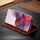Samsung Galaxy S20 Plus Hoesje Wallet Bookcase Kunstleer Bruin afbeelding 16