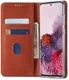 Samsung Galaxy S20 Plus Hoesje Wallet Bookcase Kunstleer Bruin afbeelding 1
