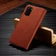 Samsung Galaxy S20 Plus Hoesje Wallet Bookcase Kunstleer Bruin afbeelding 13