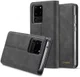 Samsung Galaxy S20 Ultra Hoesje Wallet Bookcase Kunstleer Zwart afbeelding 8