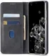 Samsung Galaxy S20 Ultra Hoesje Wallet Bookcase Kunstleer Zwart afbeelding 1