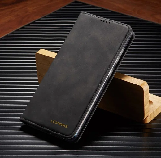 Samsung Galaxy S20 Ultra Hoesje Wallet Bookcase Kunstleer Zwart afbeelding 11