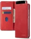Samsung Galaxy S20 Ultra Hoesje Wallet Bookcase Kunstleer Rood afbeelding 16