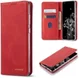 Samsung Galaxy S20 Ultra Hoesje Wallet Bookcase Kunstleer Rood afbeelding 17