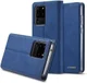 Samsung Galaxy S20 Ultra Hoesje Wallet Bookcase Kunstleer Blauw afbeelding 17