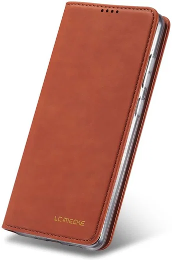 Samsung Galaxy S20 Ultra Hoesje Wallet Bookcase Kunstleer Bruin afbeelding 9