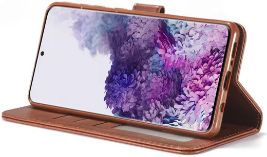 Samsung Galaxy A51 Retro Book Case Portemonnee Hoesje Coffee afbeelding 4