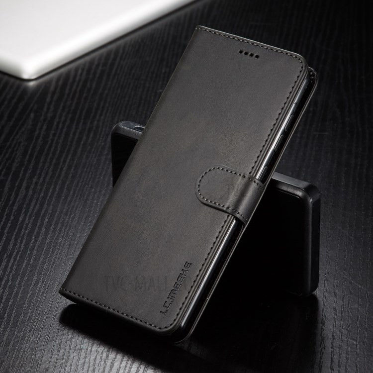 Samsung Galaxy A51 Retro Book Case Portemonnee Hoesje Zwart afbeelding 2