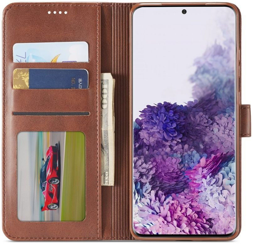 Samsung Galaxy A51 Retro Book Case Portemonnee Hoesje Zwart afbeelding 4