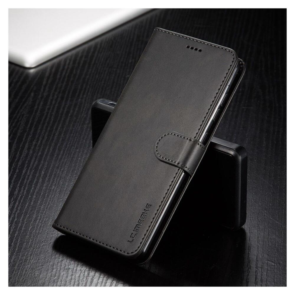Samsung Galaxy A71 Retro Book Case Portemonnee Hoesje Zwart afbeelding 4