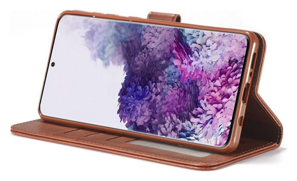 Samsung Galaxy A71 Retro Book Case Portemonnee Hoesje Zwart afbeelding 5