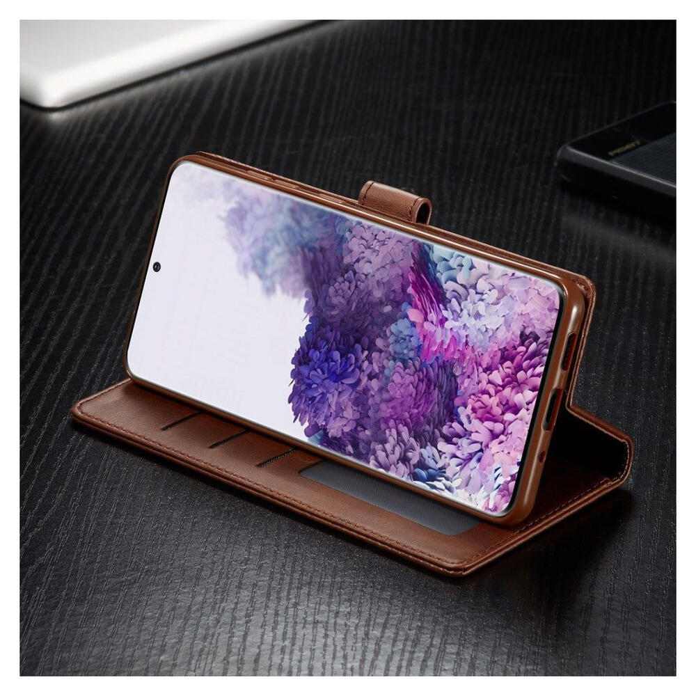 Samsung Galaxy A71 Retro Book Case Portemonnee Hoesje Zwart afbeelding 8
