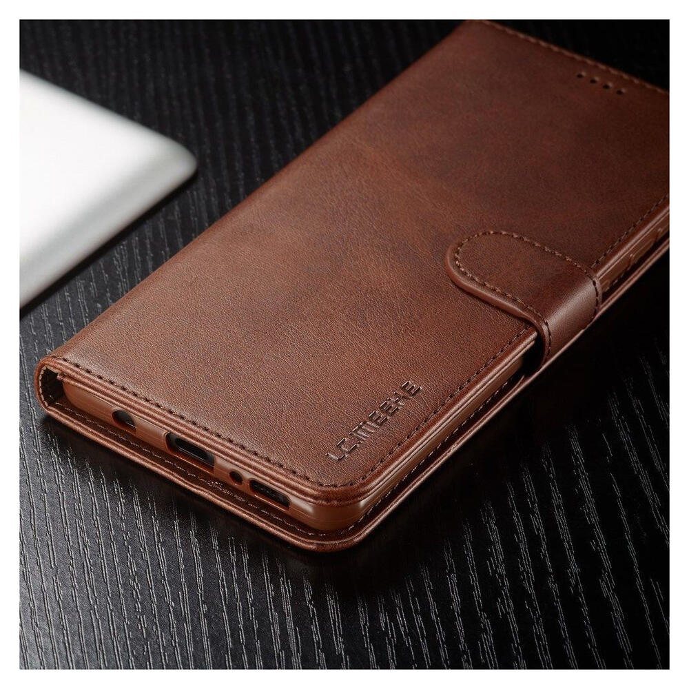 Samsung Galaxy A71 Retro Book Case Portemonnee Hoesje Zwart afbeelding 9