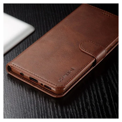 Samsung Galaxy A71 Retro Book Case Portemonnee Hoesje Zwart afbeelding 9