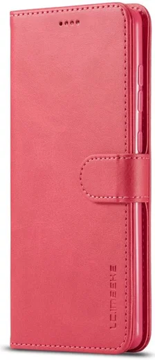 Samsung Galaxy A71 Retro Book Case Portemonnee Hoesje Roze afbeelding 2