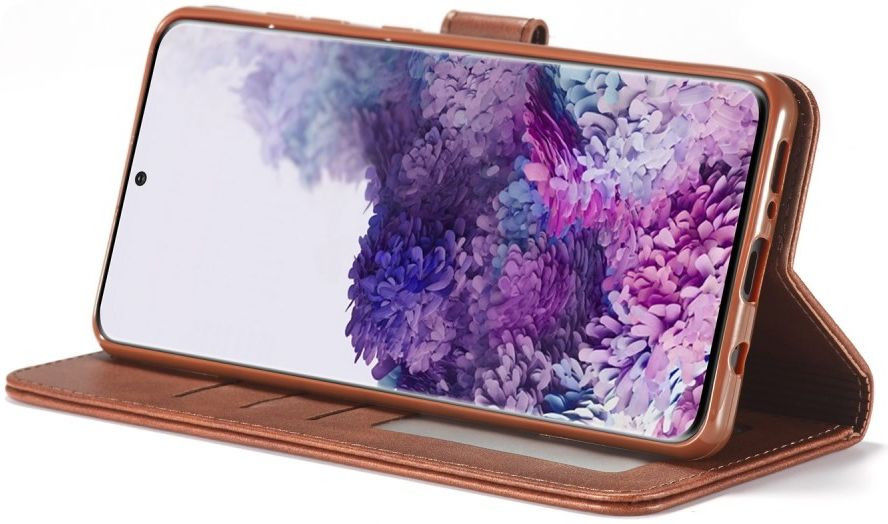 Samsung Galaxy A71 Retro Book Case Portemonnee Hoesje Roze afbeelding 5
