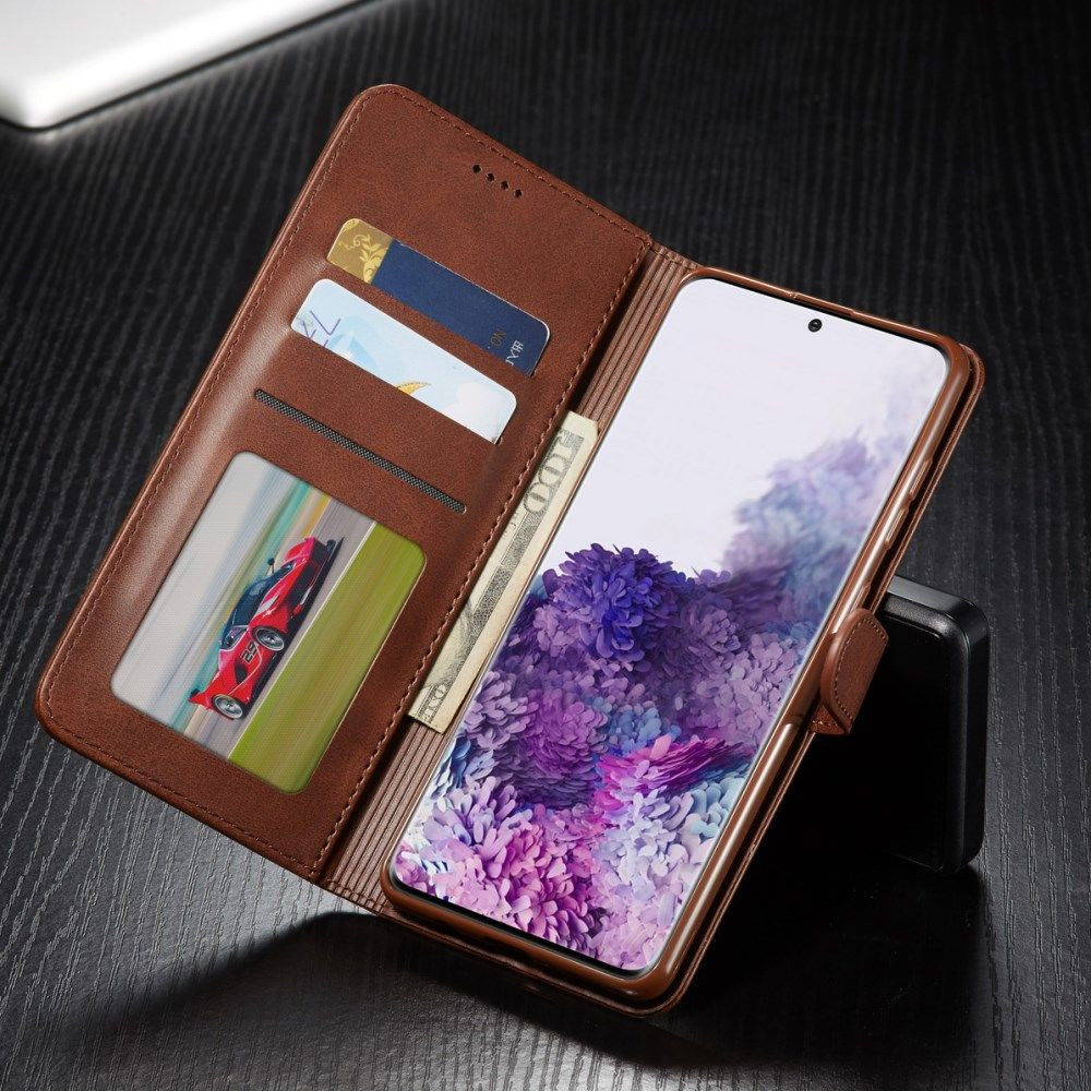 Samsung Galaxy A71 Retro Book Case Portemonnee Hoesje Roze afbeelding 7