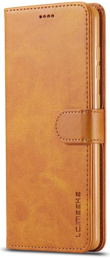 Samsung Galaxy A71 Retro Book Case Portemonnee Hoesje Bruin afbeelding 2