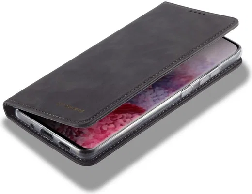 Samsung Galaxy S20 Hoesje Wallet Bookcase Kunstleer Zwart afbeelding 4