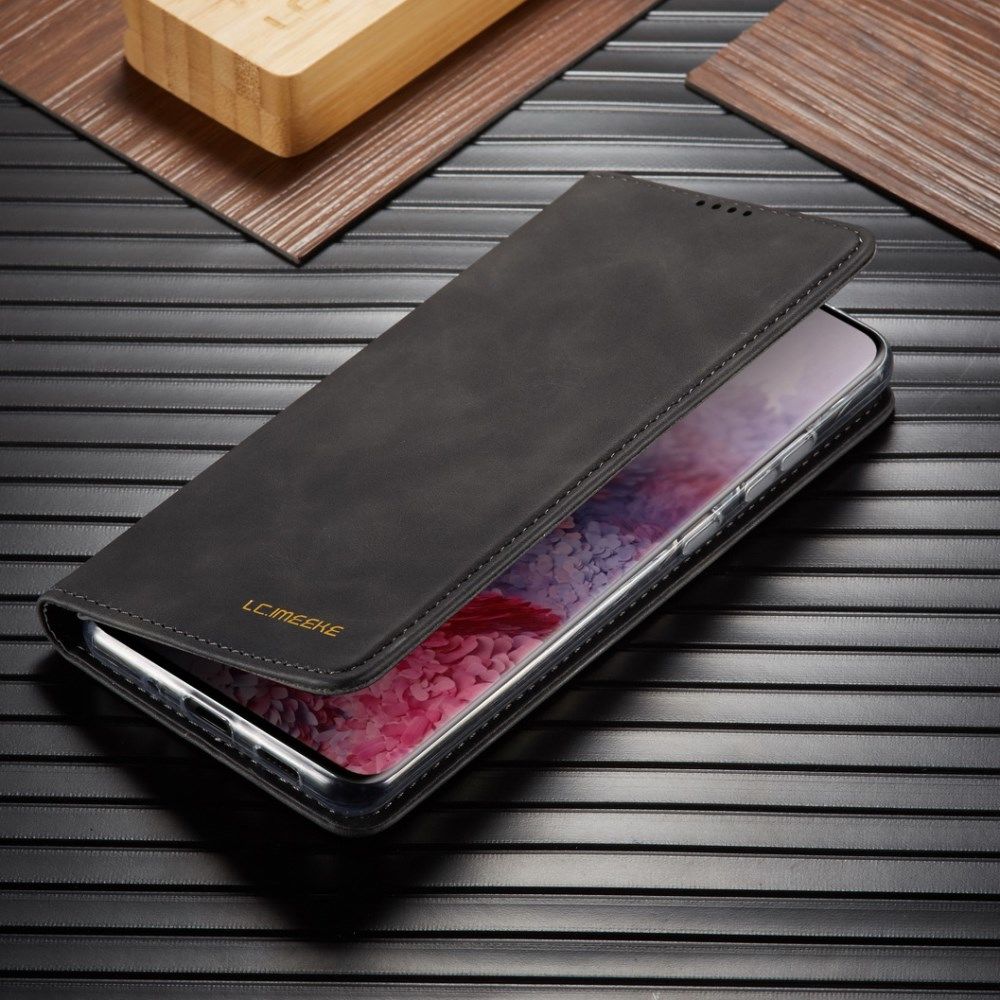 Samsung Galaxy S20 Hoesje Wallet Bookcase Kunstleer Zwart afbeelding 6