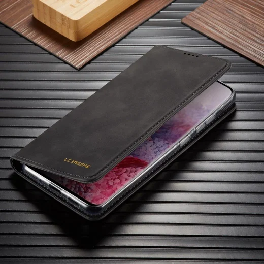 Samsung Galaxy S20 Hoesje Wallet Bookcase Kunstleer Zwart afbeelding 6