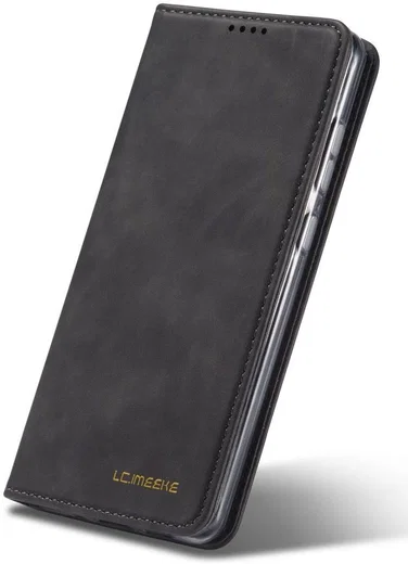 Samsung Galaxy S20 Hoesje Wallet Bookcase Kunstleer Zwart afbeelding 5