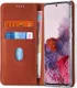 LC.IMEEKE Samsung Galaxy S20 Ultra Hoesje Portemonnee Book Case Bruin afbeelding 1