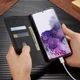 Samsung Galaxy A51 Hoesje Wallet Bookcase Kunstleer Zwart afbeelding 8