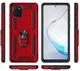 Samsung Galaxy Note 10 Lite Hybride Hoesje met Kickstand Blauw afbeelding 4