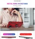Samsung Galaxy Note 10 Lite Hybride Hoesje met Kickstand Blauw afbeelding 6