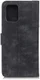 Samsung Galaxy A71 Book Case Kunst Leer Zwart afbeelding 11