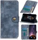 Samsung Galaxy A71 Book Case Kunst Leer Blauw afbeelding 2