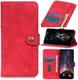 Samsung Galaxy A51 Hoesje Wallet Bookcase Leer Shell Rood afbeelding 3