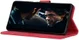 Samsung Galaxy A51 Hoesje Wallet Bookcase Leer Shell Rood afbeelding 4