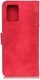 Samsung Galaxy A51 Hoesje Wallet Bookcase Leer Shell Rood afbeelding 9