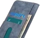 Samsung Galaxy A51 Hoesje Wallet Bookcase Leer Shell Blauw afbeelding 7