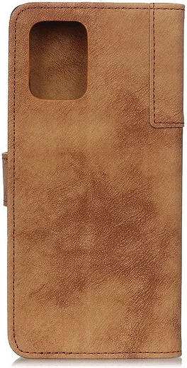 Samsung Galaxy S20 Ultra Hoesje Retro Style Wallet Book Case Bruin afbeelding 6
